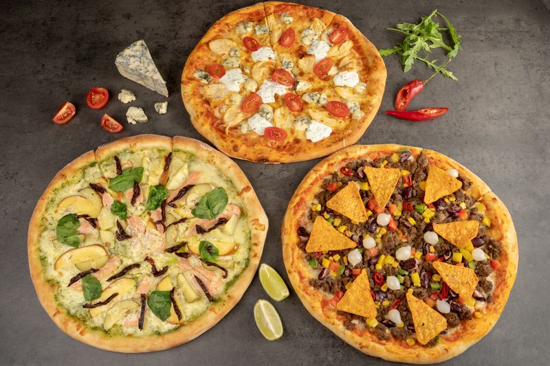 The Punch Signature pizza with premium toppings