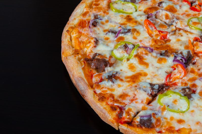 Truffle Mushroom signature pizza